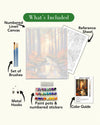 Sunlit Forest Paint by Numbers Kit