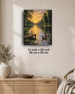 Morning Ducks Paint By Numbers Kit