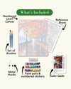 Boardwalk Stroll Paint by Numbers Kit