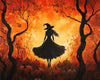 Pumpkin Witch Paint By Numbers Kit