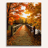 Autumn Bridge Paint By Numbers Kit