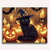Halloween Cat Spell Paint By Number Kit