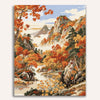 Autumn Mountain Paint by Numbers Kit