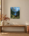 Mountain Elk Landscape by Numbers Kit