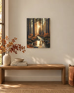 Sunlit Forest Paint by Numbers Kit