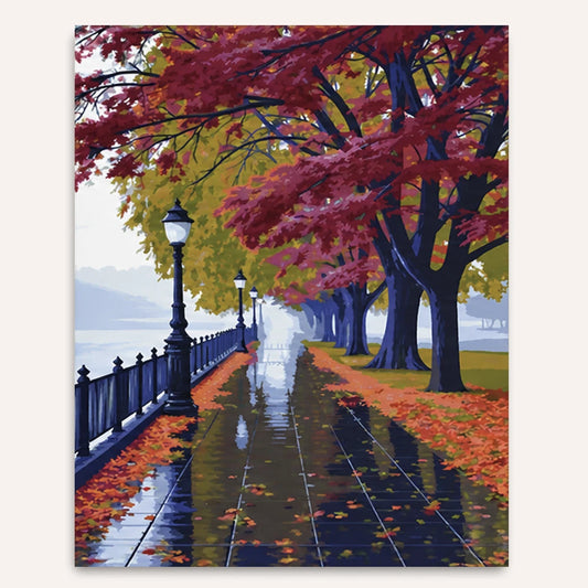 Boardwalk Stroll Paint by Numbers Kit