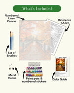 Autumn Bridge Paint By Numbers Kit