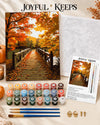 Autumn Bridge Paint By Numbers Kit