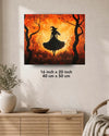 Pumpkin Witch Paint By Numbers Kit