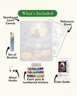 Moonlight Witch Paint by Numbers Kit