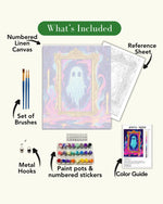 Ghost Paint by Numbers Kit