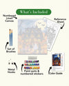 Halloween Night Paint By Numbers Kit