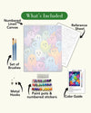 Ghost Party Paint by Numbers Kit