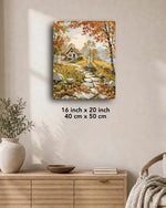 Autumn Cottage Retreat Paint By Numbers Kit