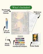 Morning Ducks Paint By Numbers Kit