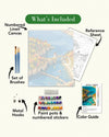 Euro Bridge Paint by Numbers Kit