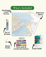 Euro Bridge Paint by Numbers Kit