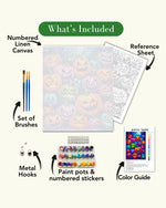 Pumpkin Party Paint by Numbers Kit