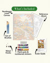 Autumn Cottage Retreat Paint By Numbers Kit